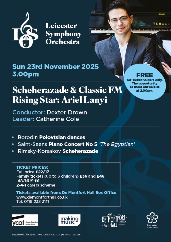 LSO - Scheherazade & Classic FM Rising Star Ariel Lanyi