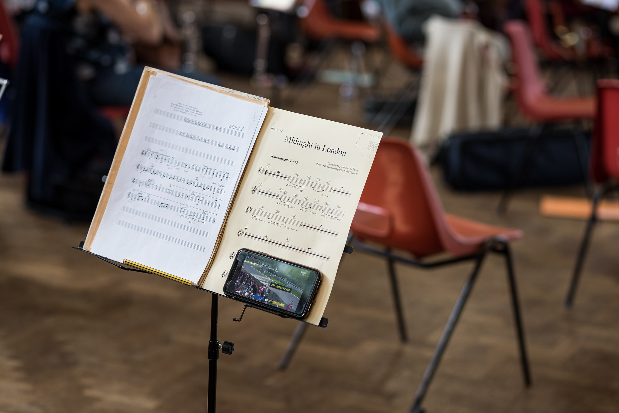 LSO rehearsals 01Sept19
