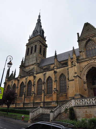 The Basilique Notre Dame d'Esperance in Charleville-Mézières